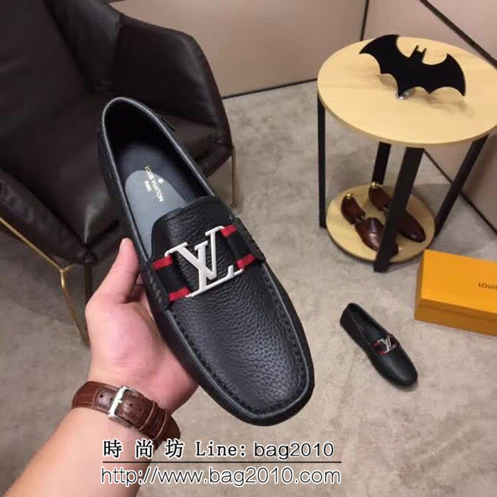 路易威登LV 專櫃同款 2018新款 時尚豆豆男鞋 8FX1232